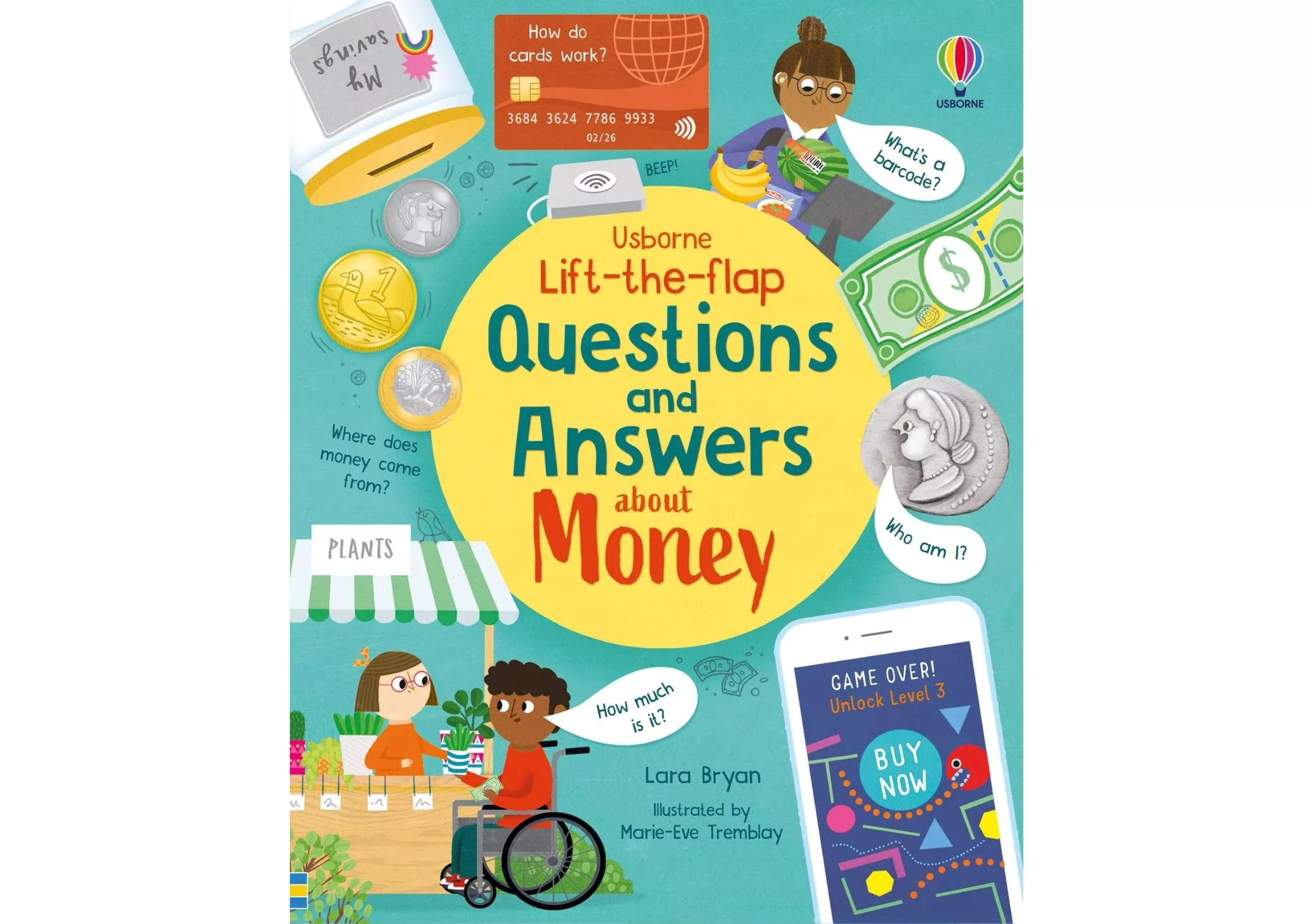 <Usborne> Questions and Answers about Money 翻翻書