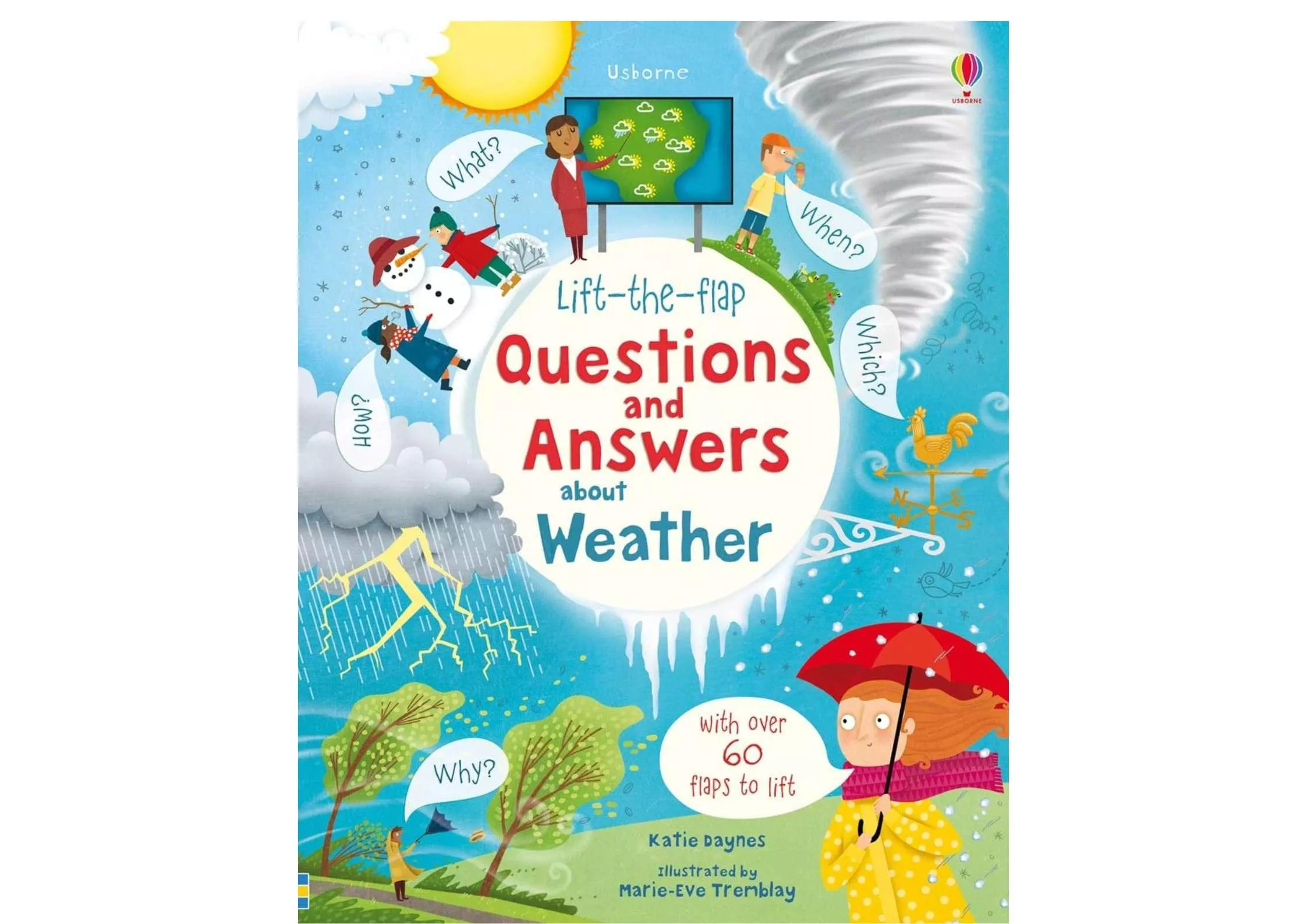 <Usborne> Questions and Answers about Weather 翻翻書
