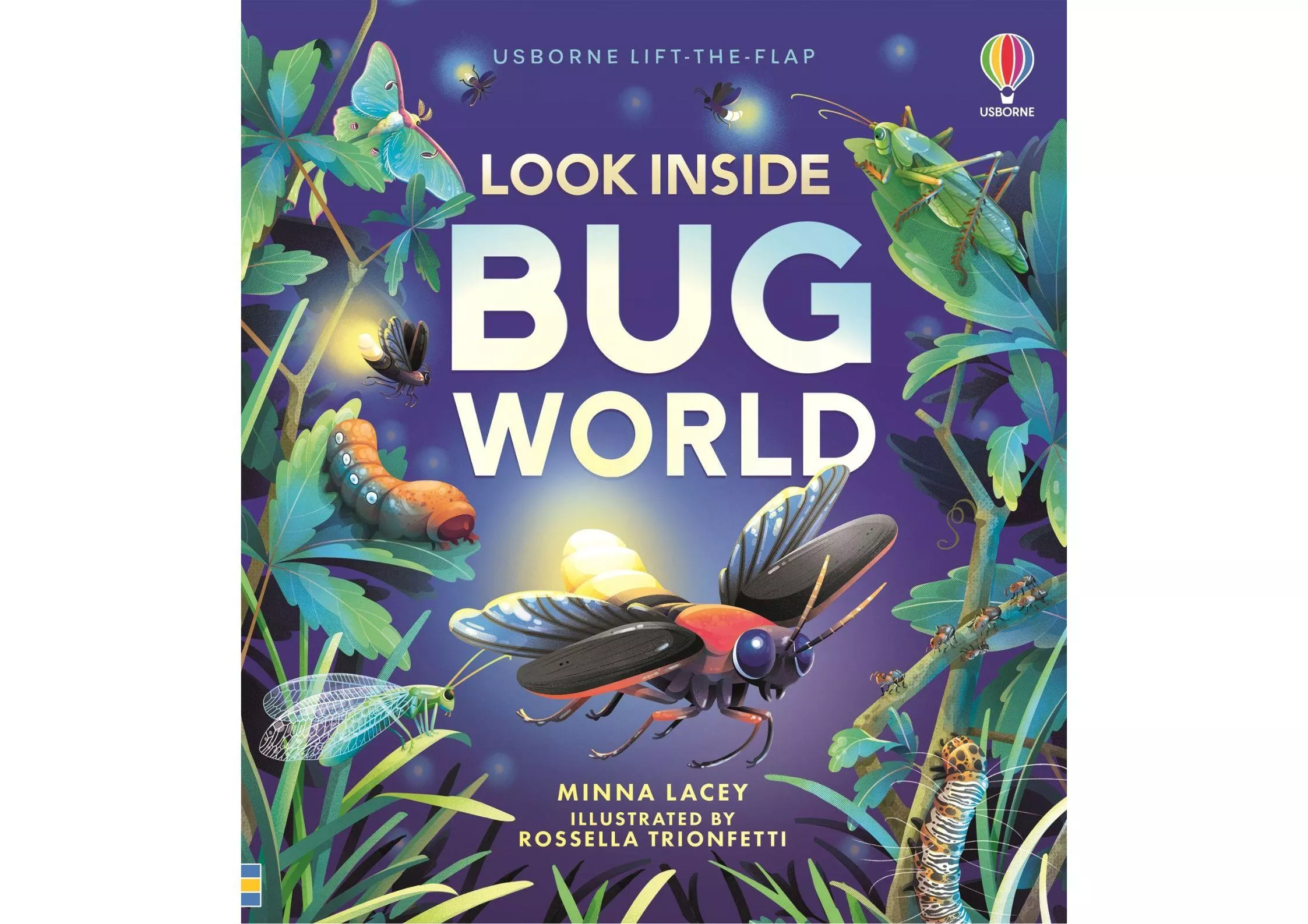 <Usborne> Look Inside Bug World 翻翻書