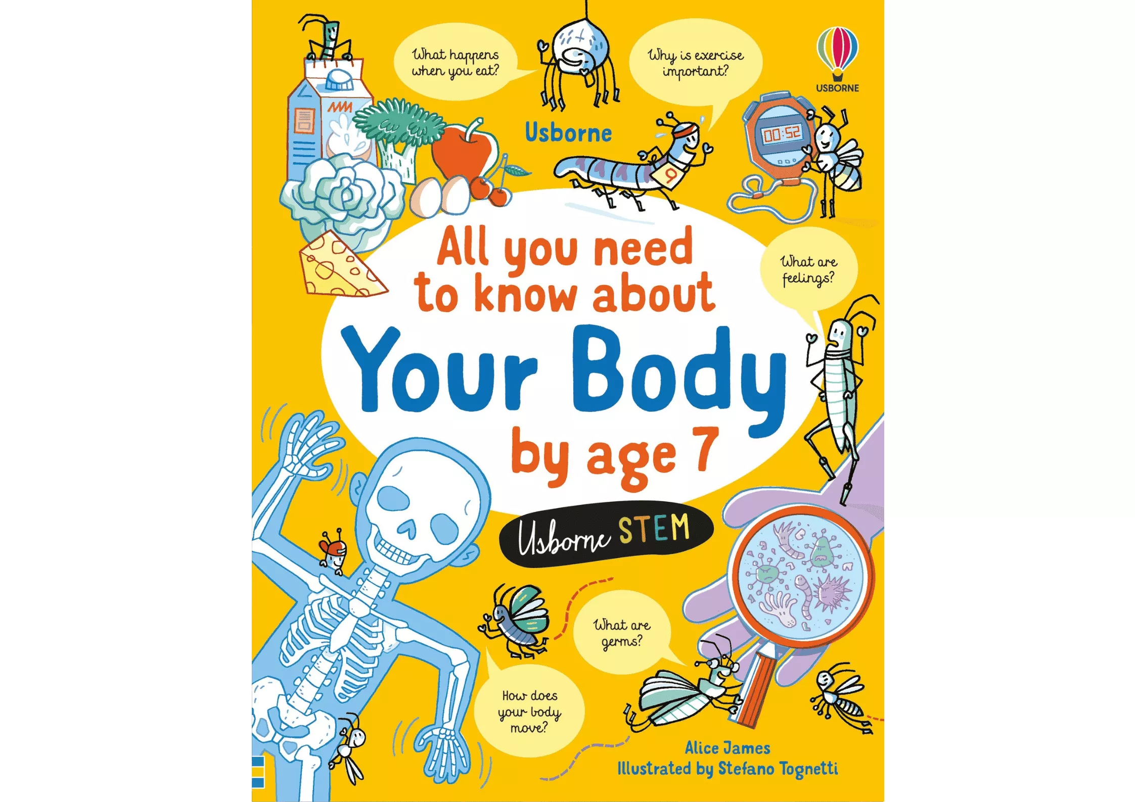 <Usborne> All You Need to Know about Your Body by Age 7 精裝書