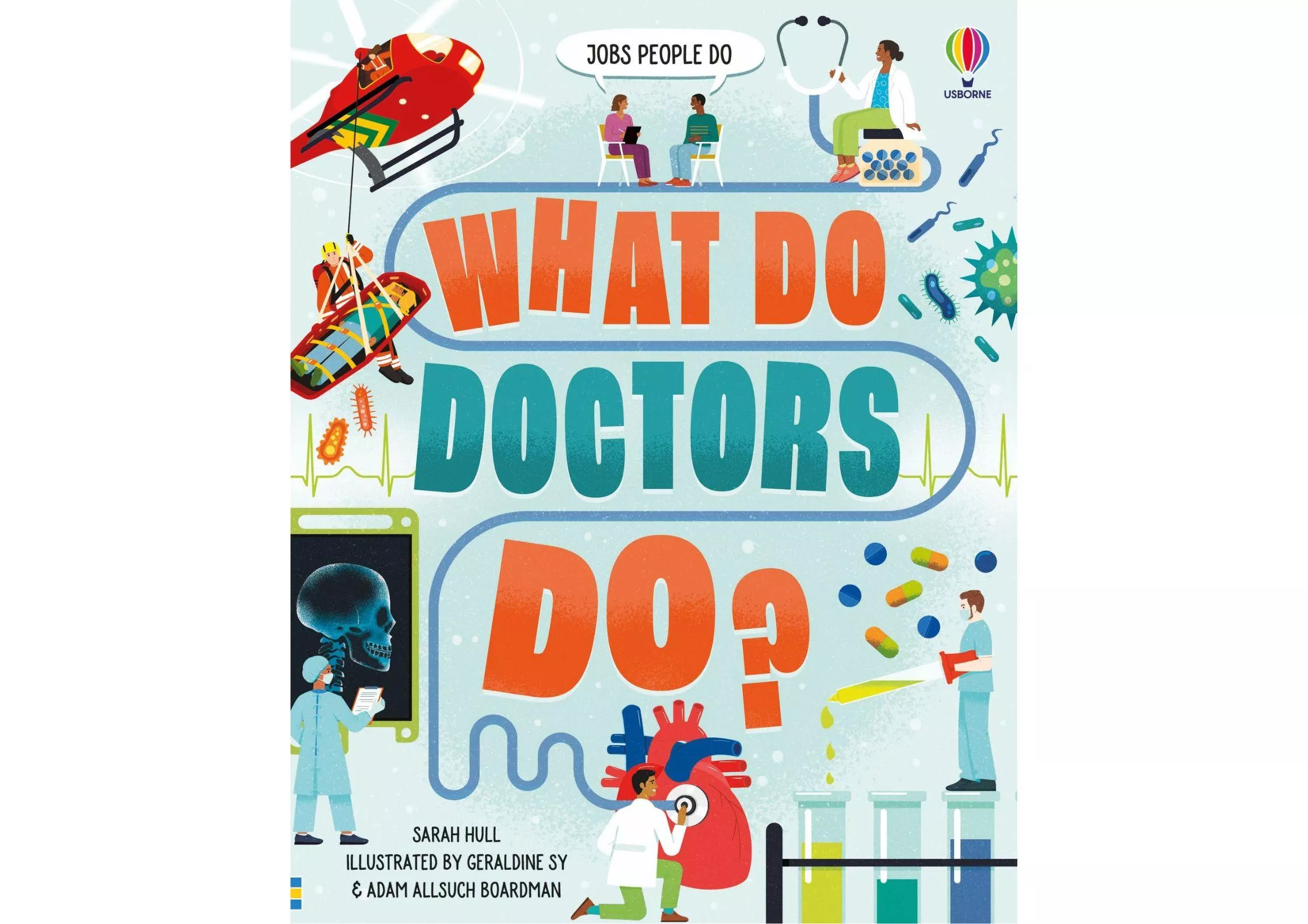 <Usborne> What Do Doctors Do? 精裝書