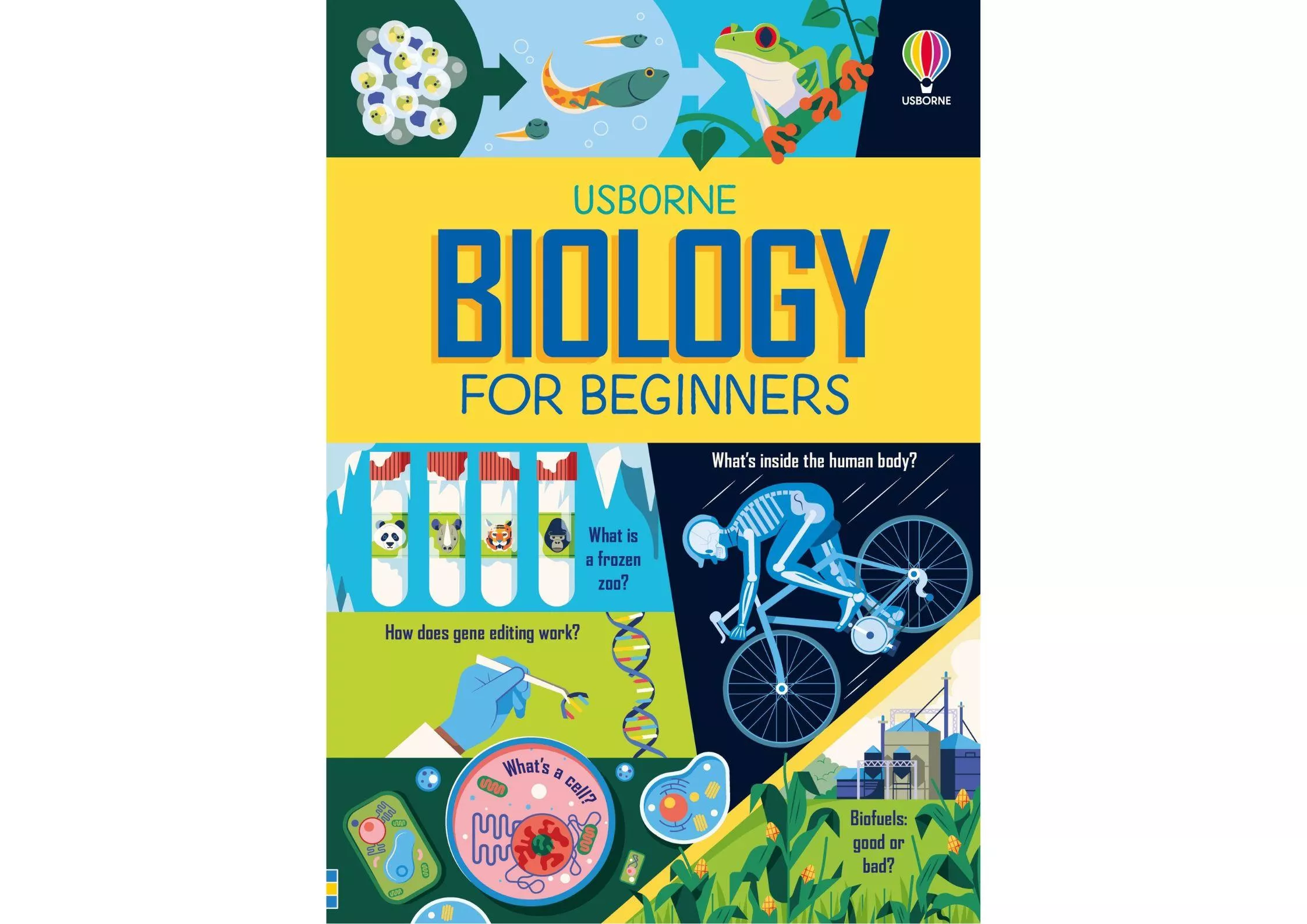 <Usborne> Biology for Beginners 精裝書