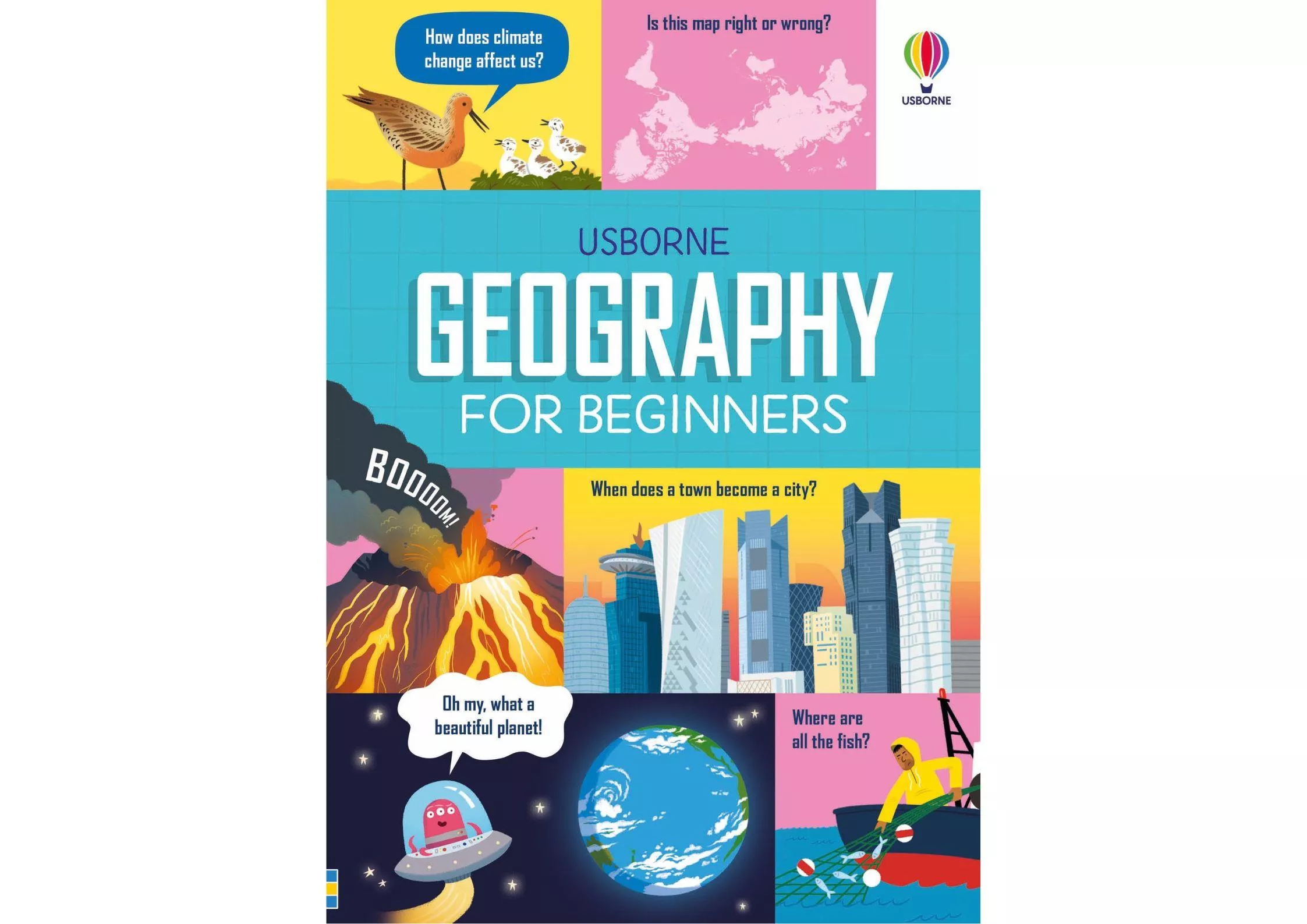 <Usborne> Geography for Beginners 精裝書