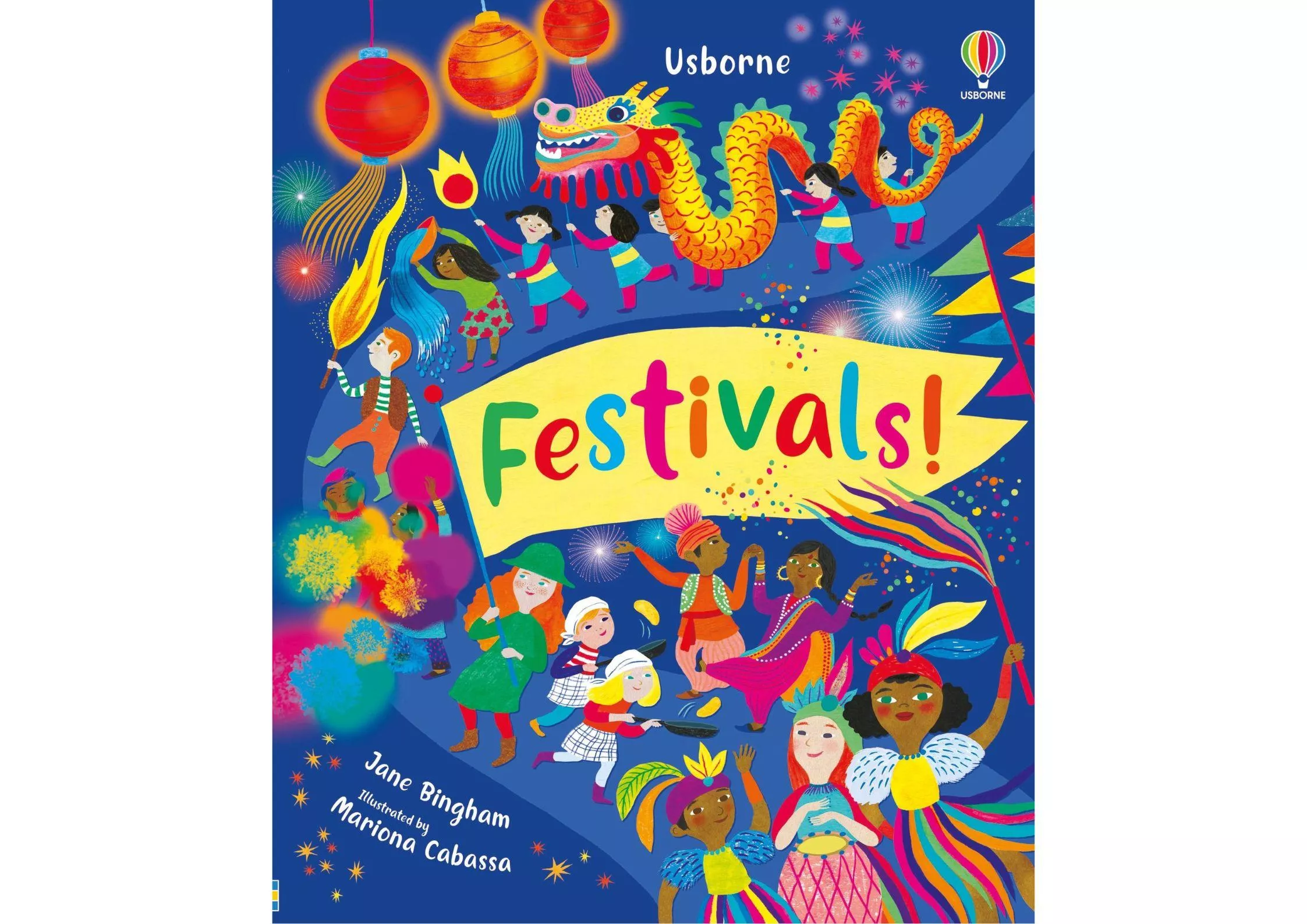 <Usborne> Festivals! 精裝書