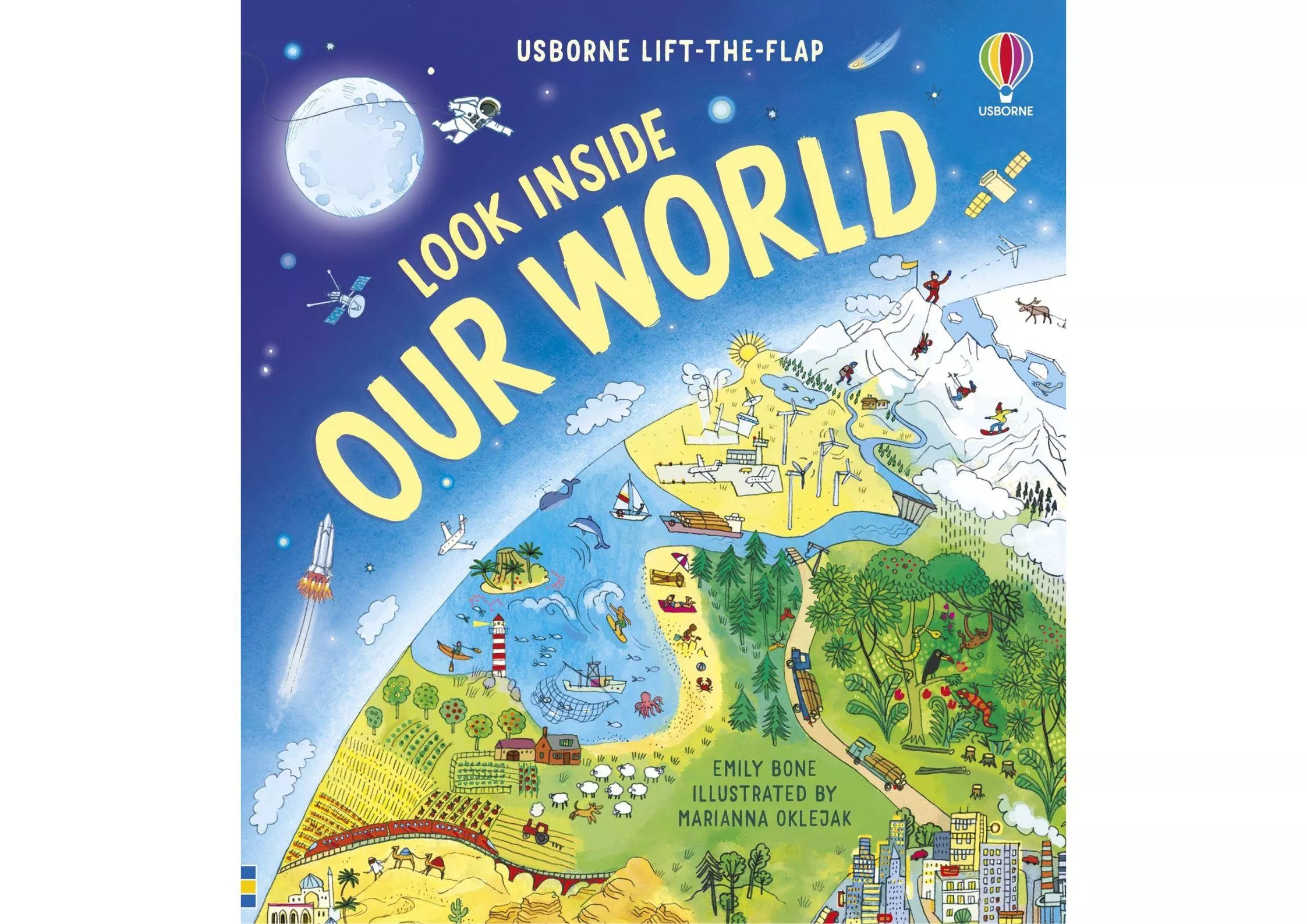 <Usborne> 新版 Look Inside Our World 翻翻書