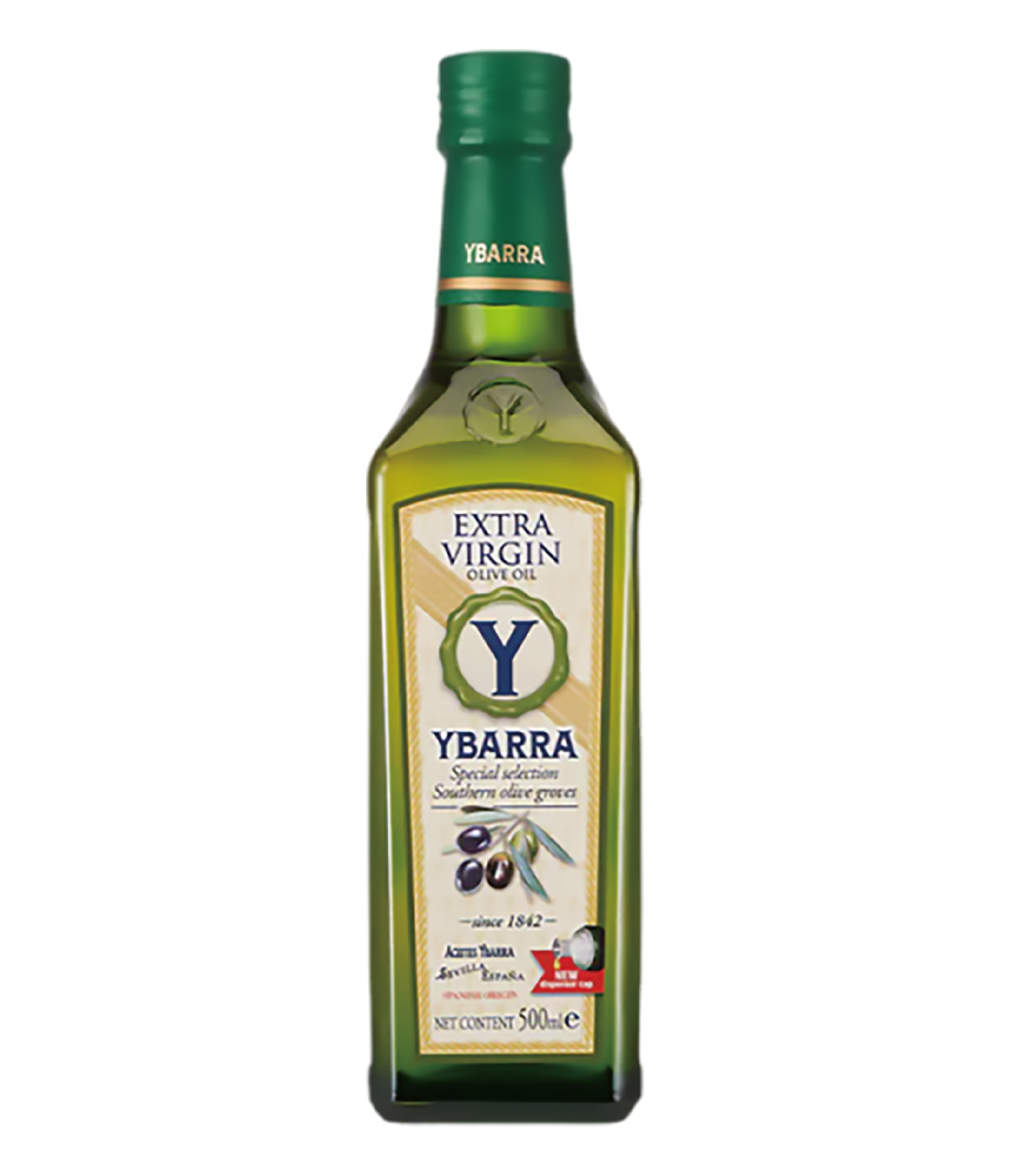 生飲入門款 西班牙原裝 100%特級冷壓初榨橄欖油 (500ml 玻璃瓶裝 / 0.26%酸價)