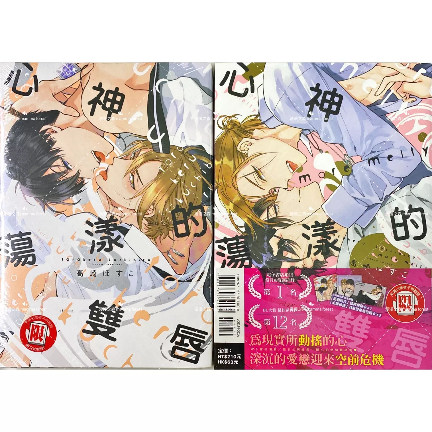 [全新書]心神蕩漾的雙唇 more melty 高崎ぼすこ