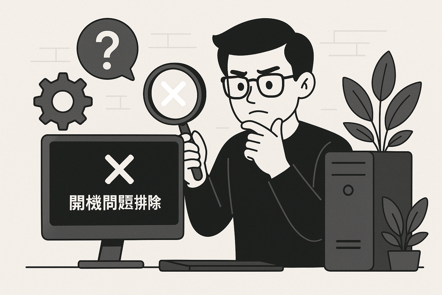 開機問題排除