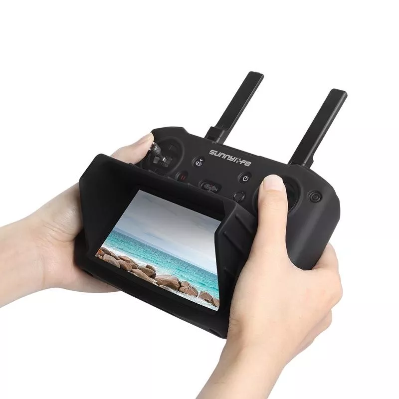 現貨 Sunnylife DJI RC PRO 矽膠保護套   ( RC Pro 帶屏遙控 適用 ) 帶遮光罩 (黑色)