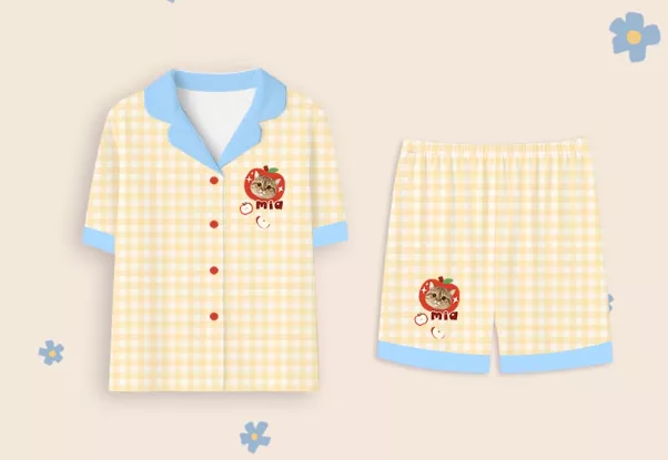 🐾 客製毛孩長短袖睡衣組多款可選｜把最愛的牠穿在身上，溫柔入夢💤