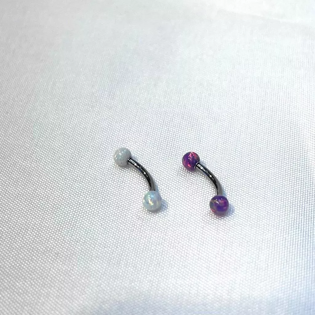 阿君的店｜澳寶水鑽 rook 眉釘 鈦合金萬用環