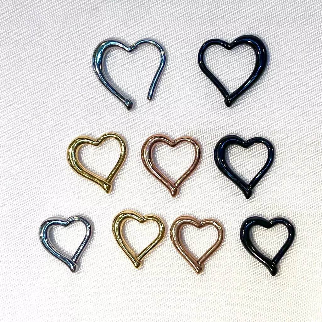 阿君的店｜愛心易扣 Rook Daith萬用耳環