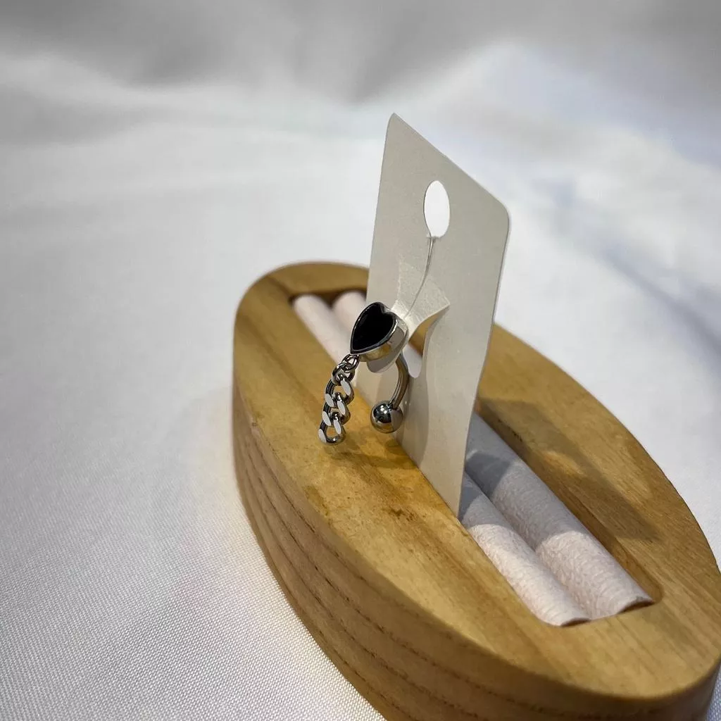 阿君的店｜愛心鎖鏈 rook 眉釘 萬用環