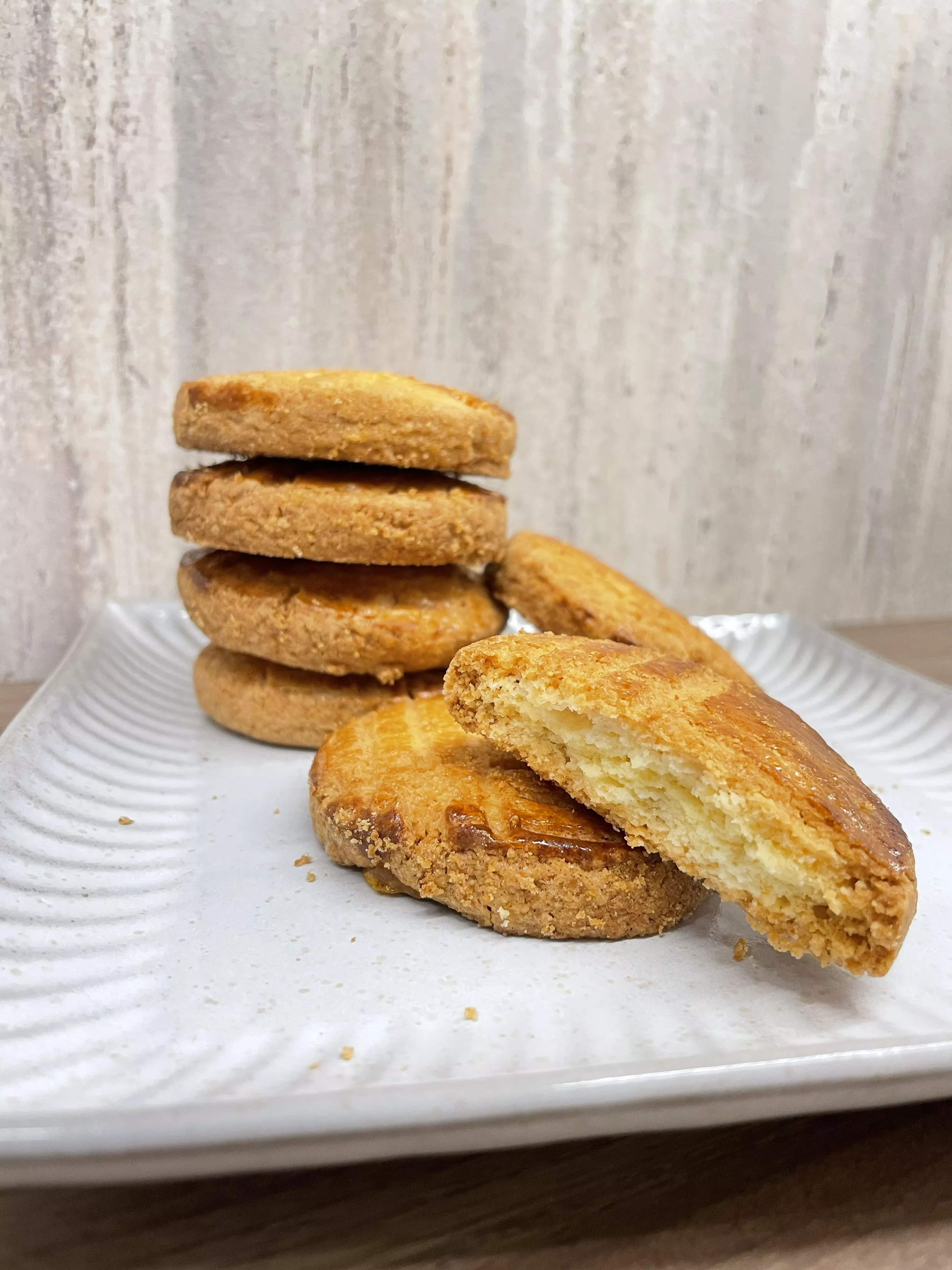 無麩質布列塔尼酥餅（單片）