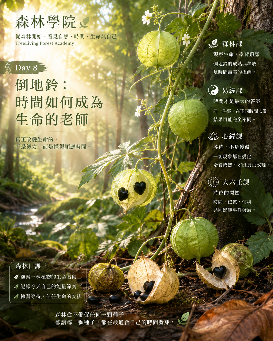 第一章  倒地鈴：時間如何成為生命的老師