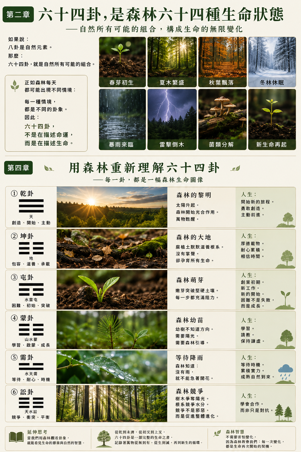 第二章　六十四卦，是森林六十四種生命狀態