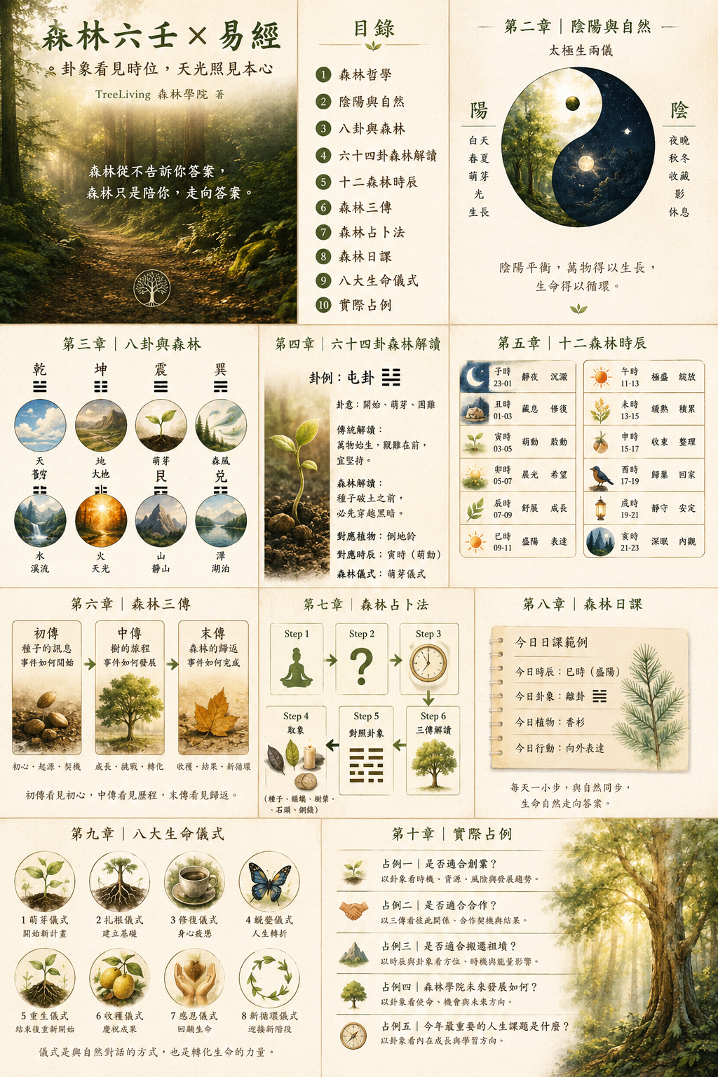 《森林六壬 × 易經》