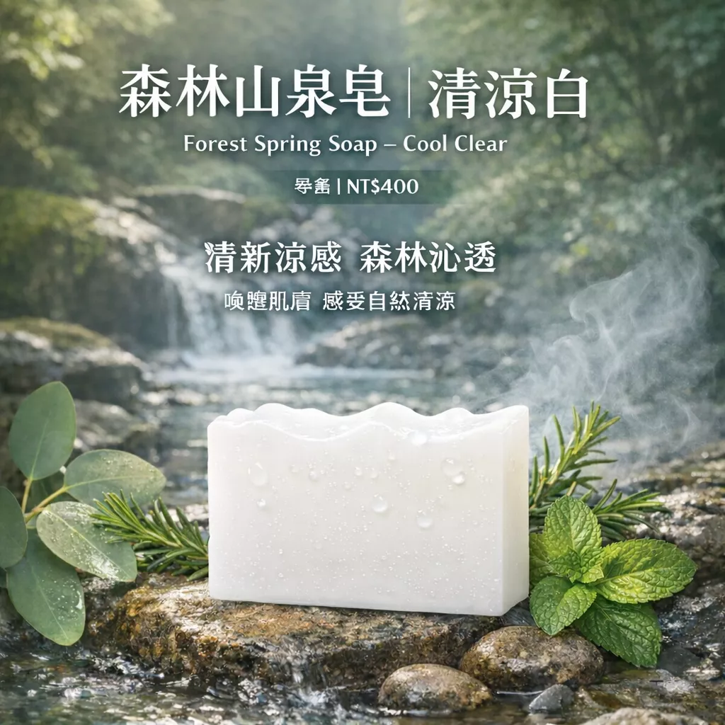 3. 森林山泉皂·清涼白
