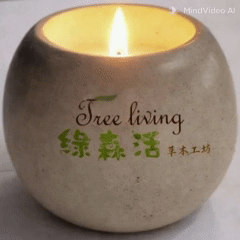 「綠森活TreeLiving 168許願天光燭 」