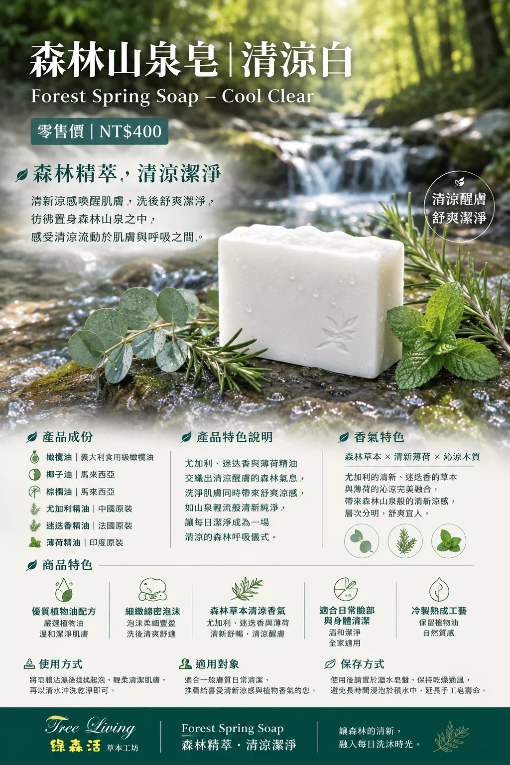 3. 森林山泉皂·清涼白
