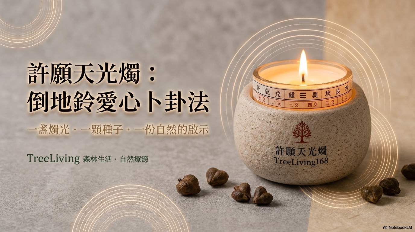 「綠森活TreeLiving 168許願天光燭 」