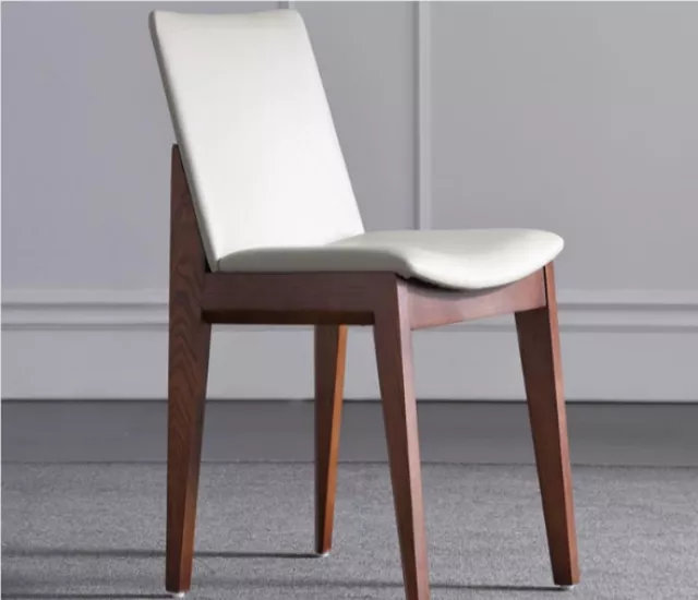 暮木一隅｜白蠟木皮革餐椅