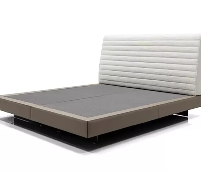 晨曦平語｜羅傑高背皮革床架