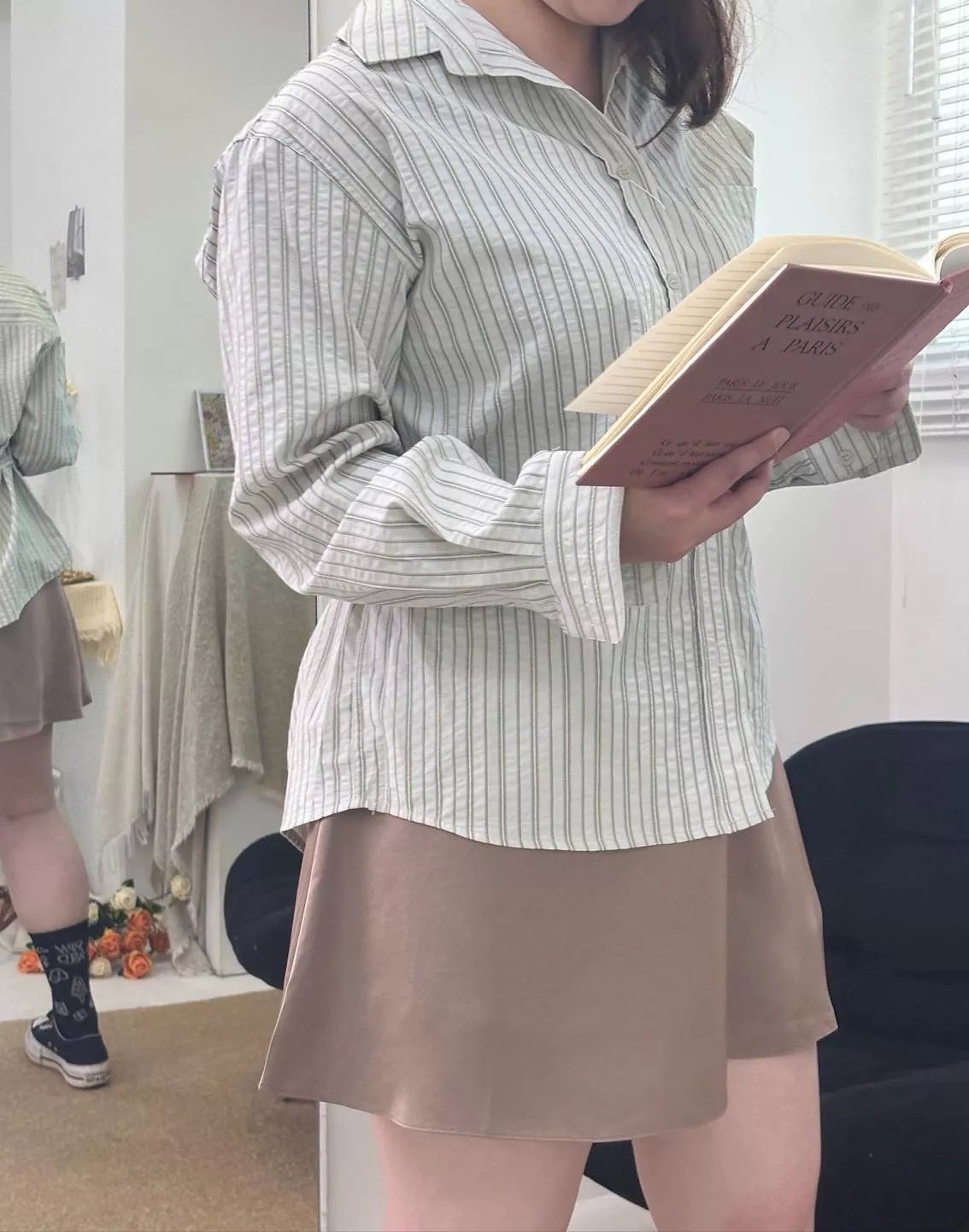 西裝氣質短裙(預購)