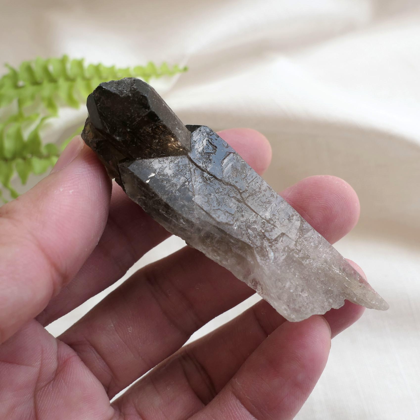 巴西煙水晶簇茶晶簇煙晶簇-20-0616 | 2075心和能量空間｜水晶礦石市集