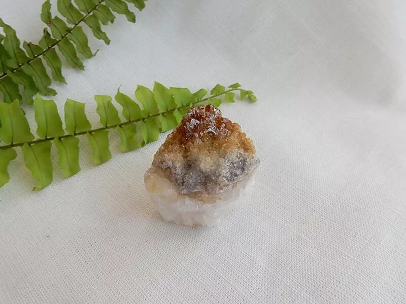 巴西黃水晶簇-13-1014