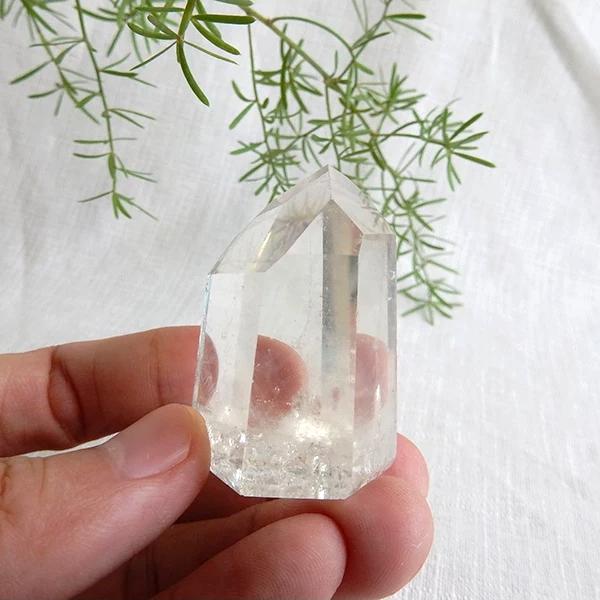 巴西顯性藍針白水晶柱(稀有品)-15-0903 | 2075心和能量空間｜水晶礦石市集