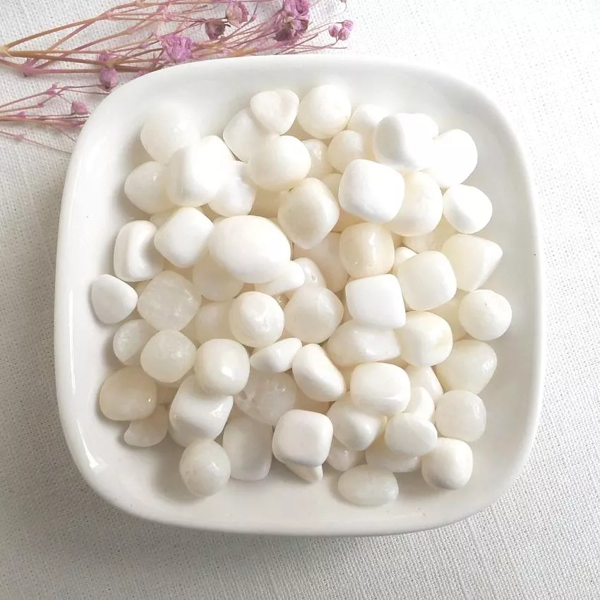 硨磲碎石5-10mm 頂輪碎石 水晶碎石 天然水晶礦石