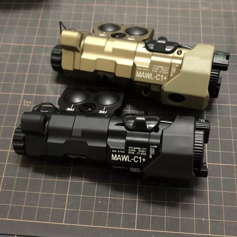 WADSN 復刻 MAWL-C1+樣式 金屬機身 雷指器(綠雷射/白光照明/IR雷/IR照明)