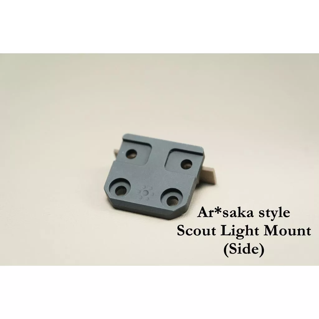 復刻Arisaka風格 M-LOK 燈座 (直側邊) SF M600/M300可用