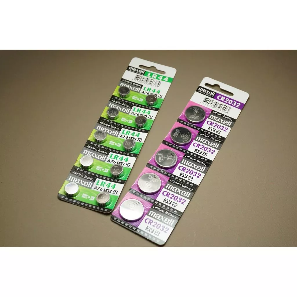 日本 Maxell CR2032/LR44 鈕扣 水銀電池