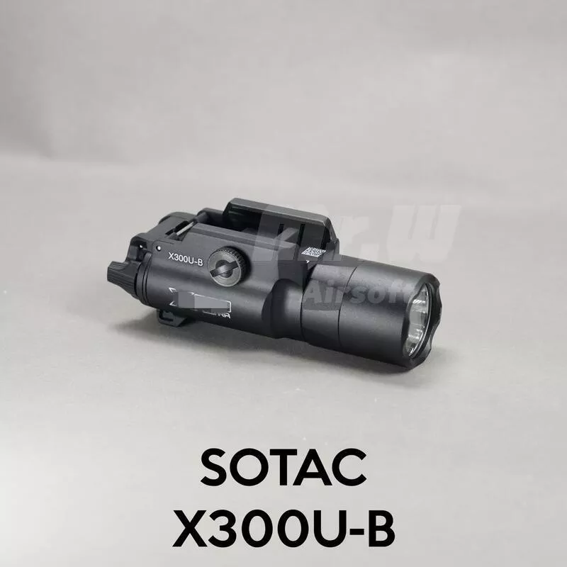 SOTAC 復刻SF X300U-B 槍燈 白光1000流明