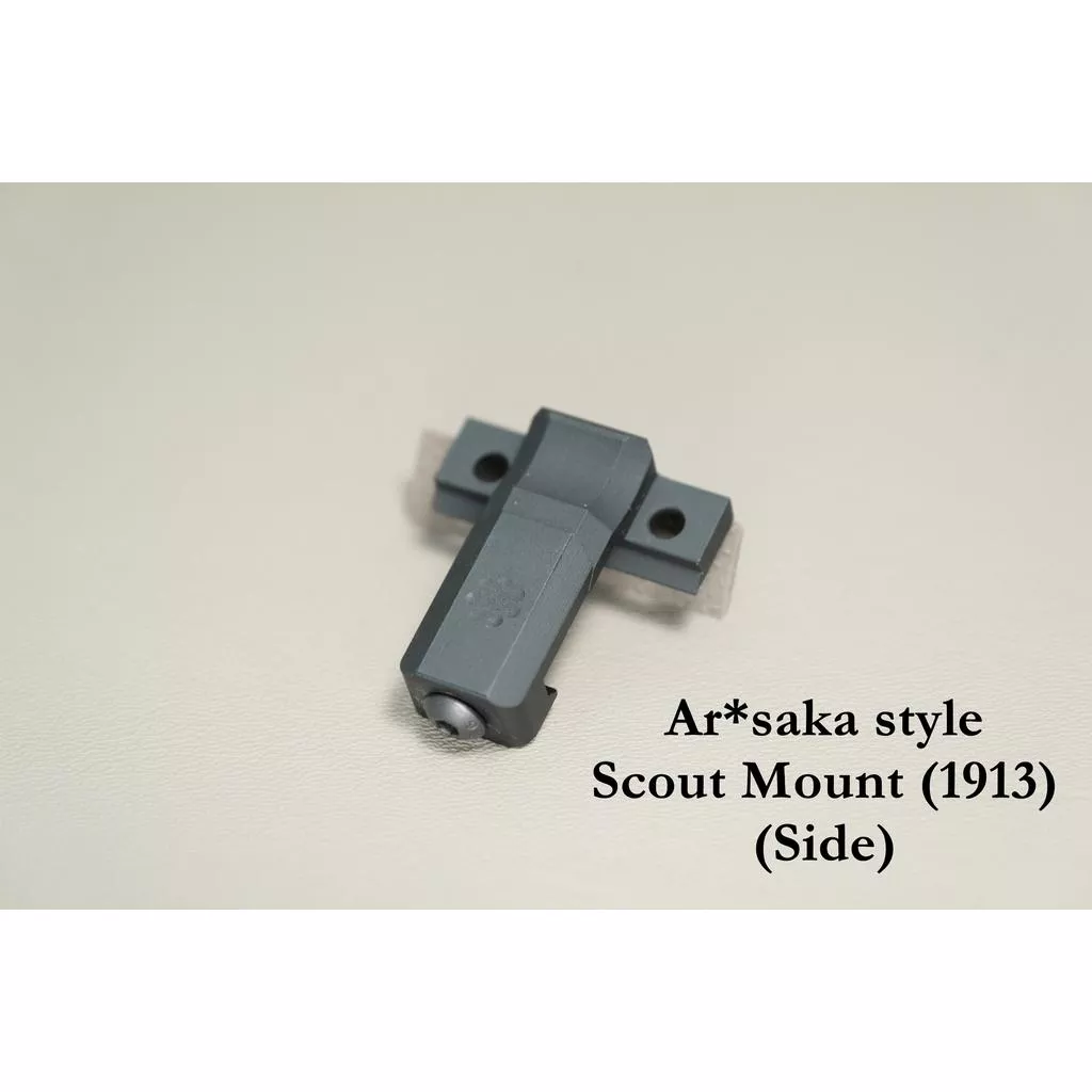 復刻ARISAKA風格 1913魚骨 燈座(直側邊) SF M300/600適用