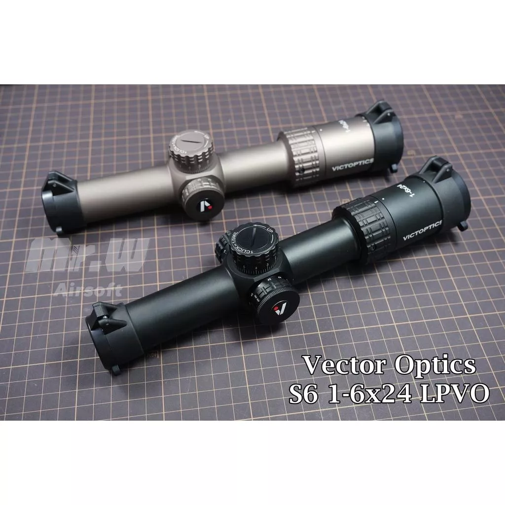 Vector Optics 維特 Victoptics S6 1-6x24 LPVO 狙擊鏡