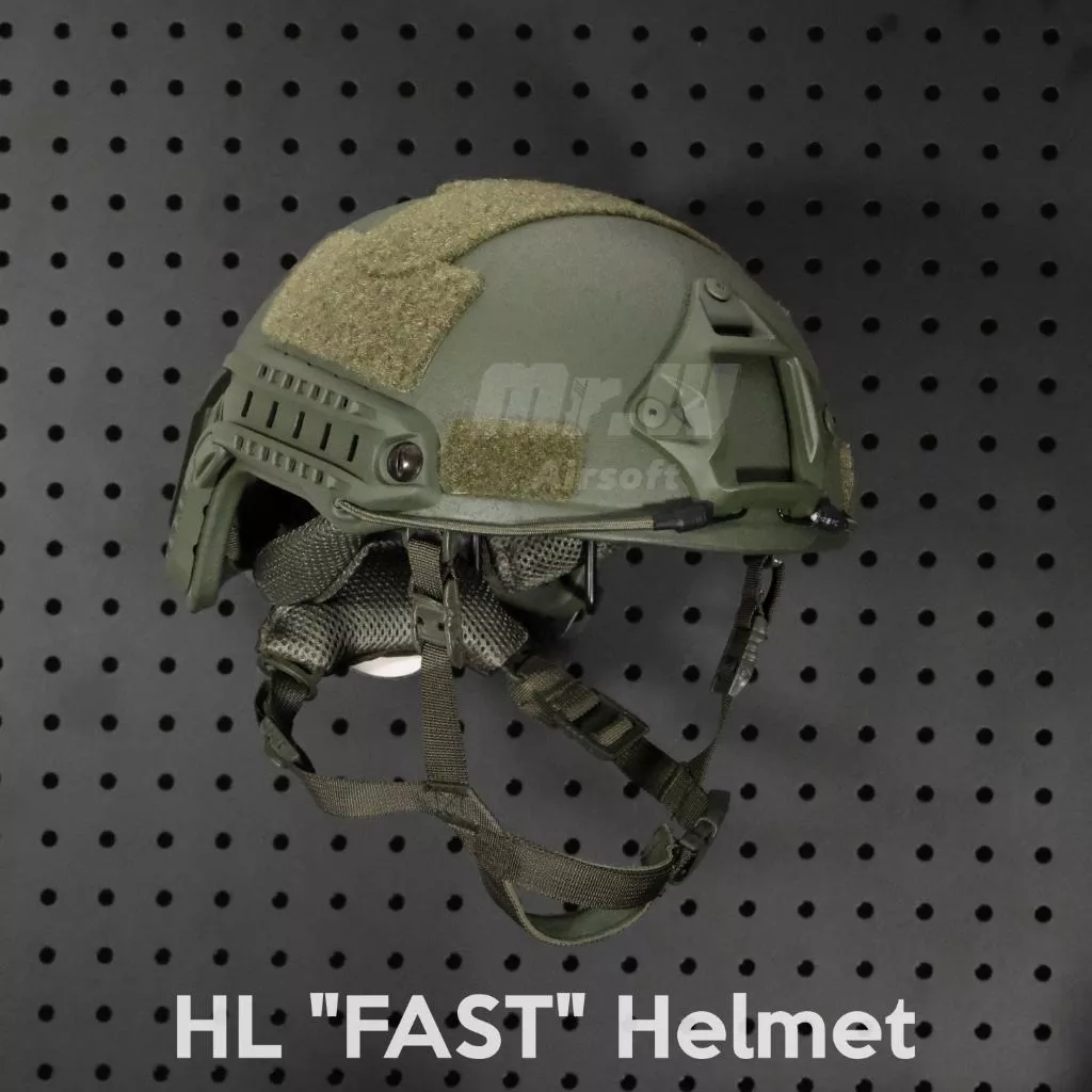 悍霖HL FAST樣式(高切) IIIA頭盔 凱夫拉 NIJ 0106.01