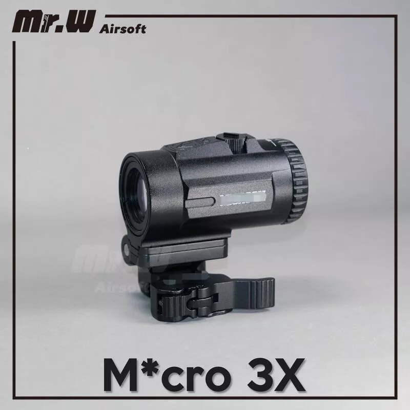 復刻V記 Micro 3X風格 M3X 側翻 三倍鏡