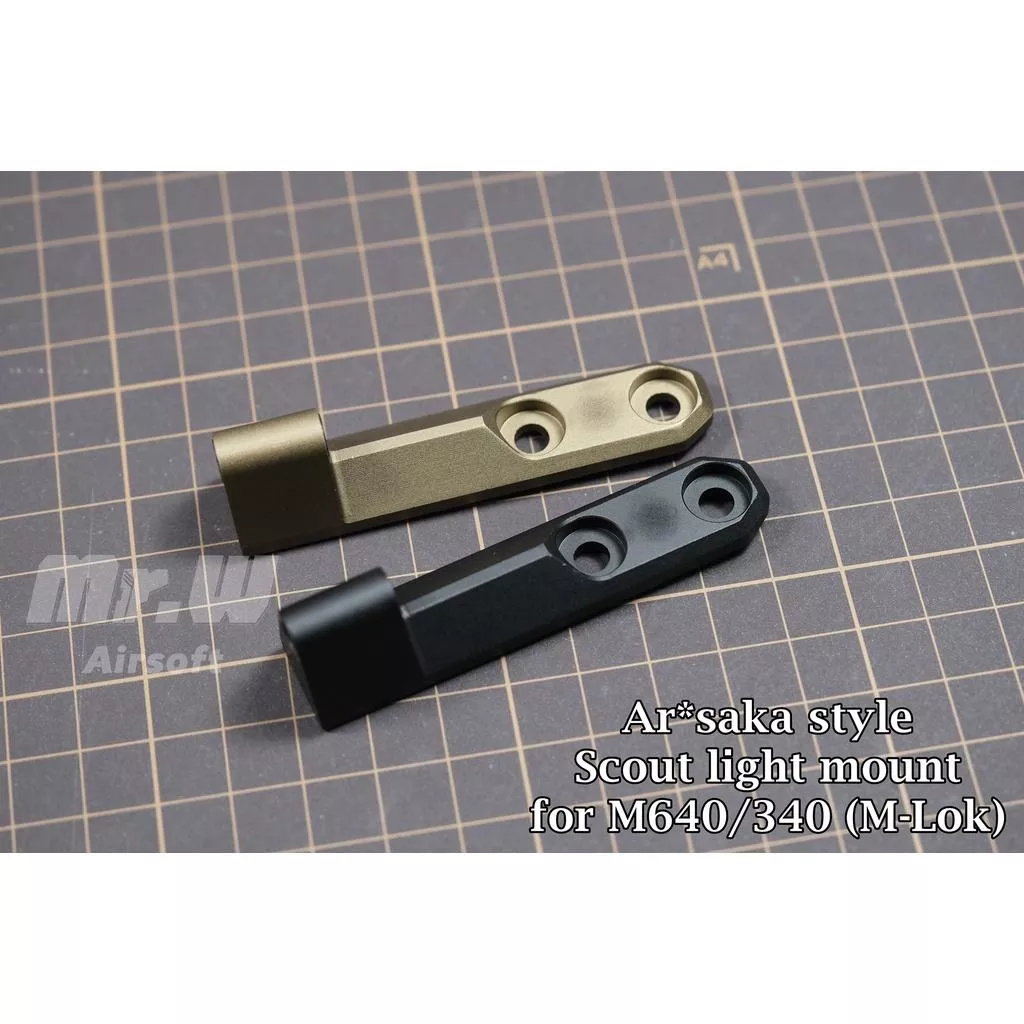 復刻Arisaka風格 M640/340用 延伸座 M-Lok用