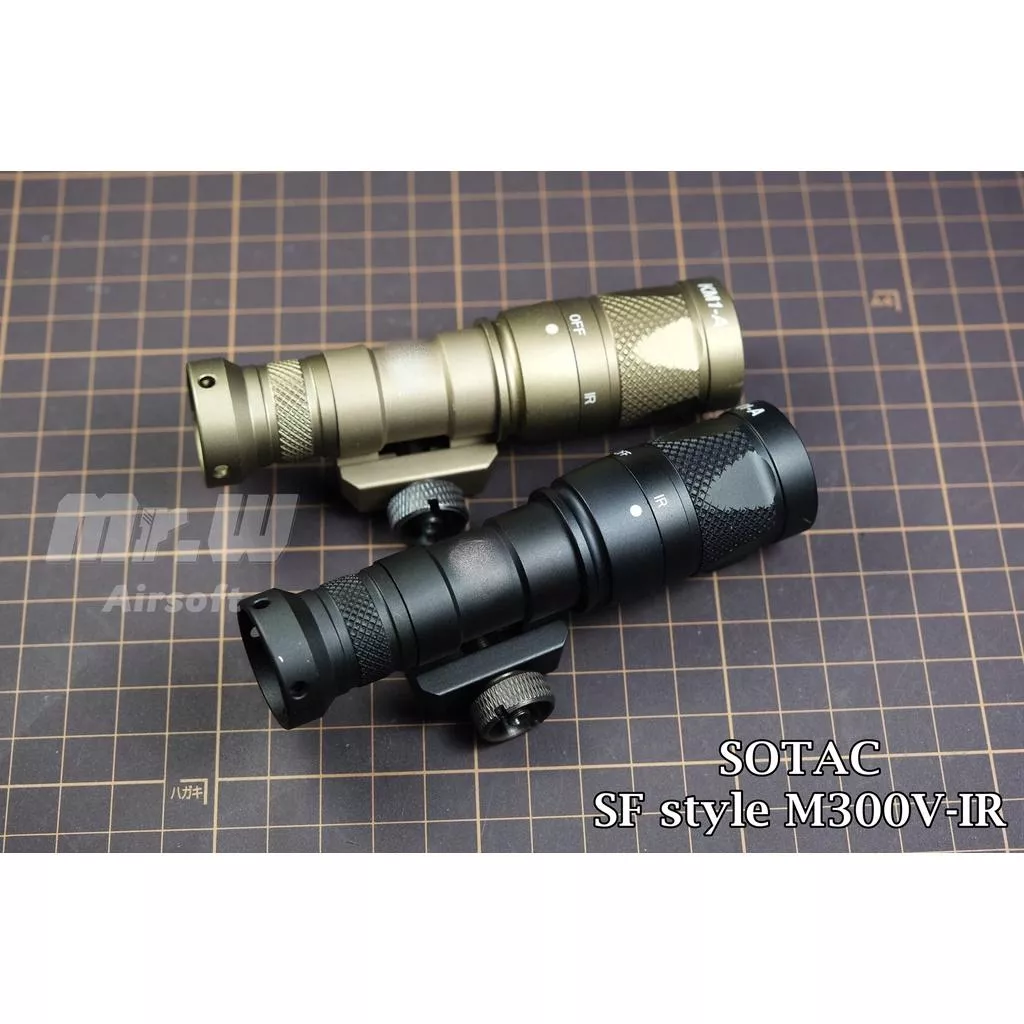 SOTAC 復刻 SF M300V-IR 槍燈 (白光+IR)