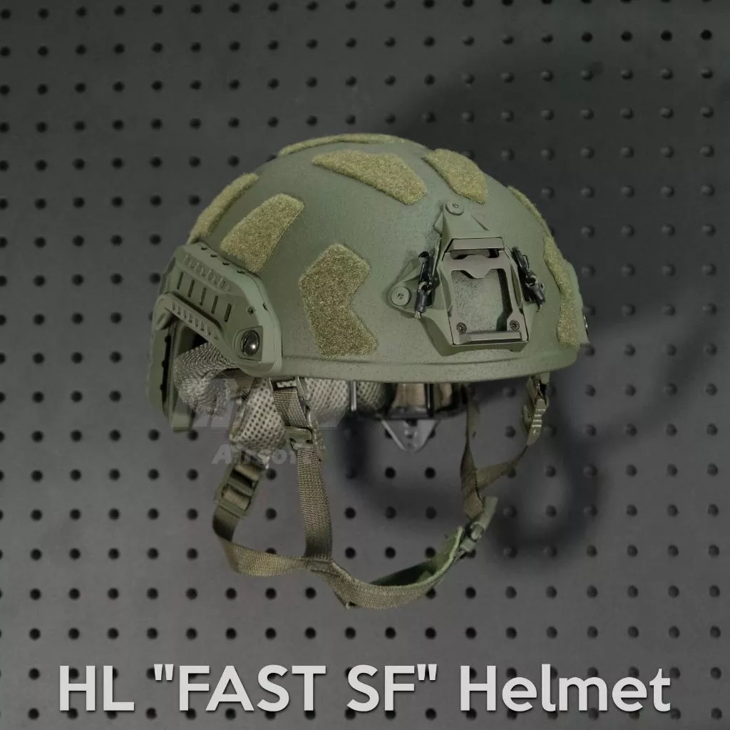 悍霖HL FAST-SF樣式(超高切) IIIA頭盔 凱夫拉 NIJ 0106.01