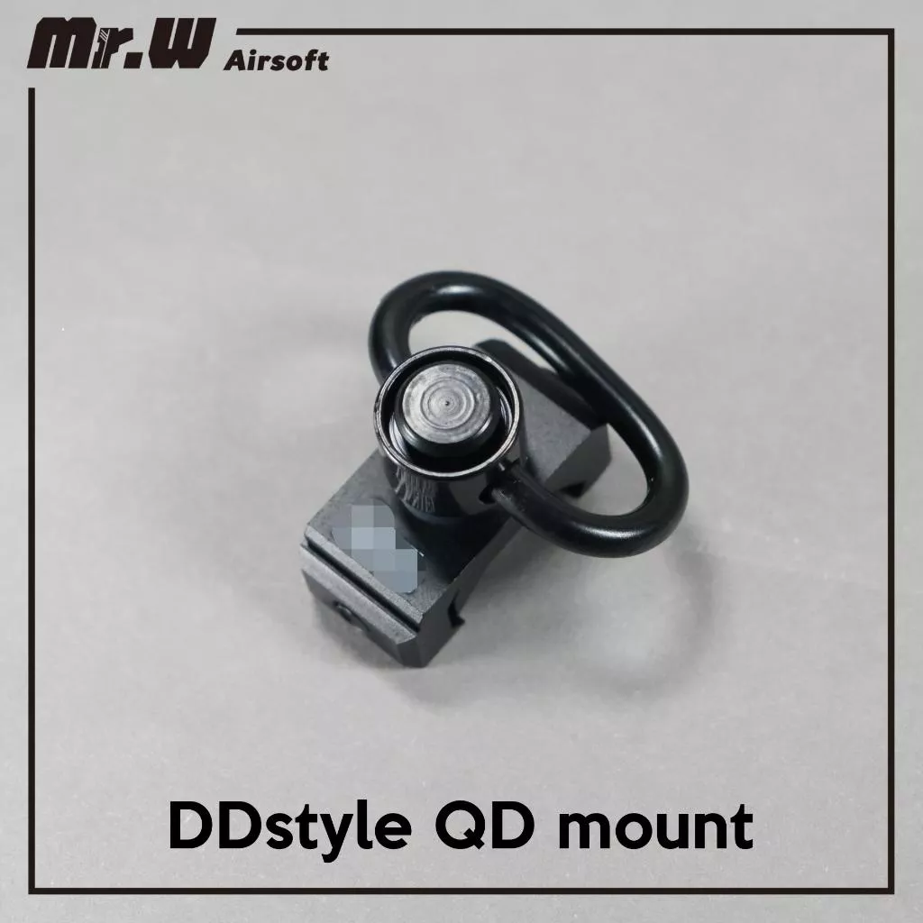 復刻 DD樣式 QD背帶環+底座 (1913魚骨用)