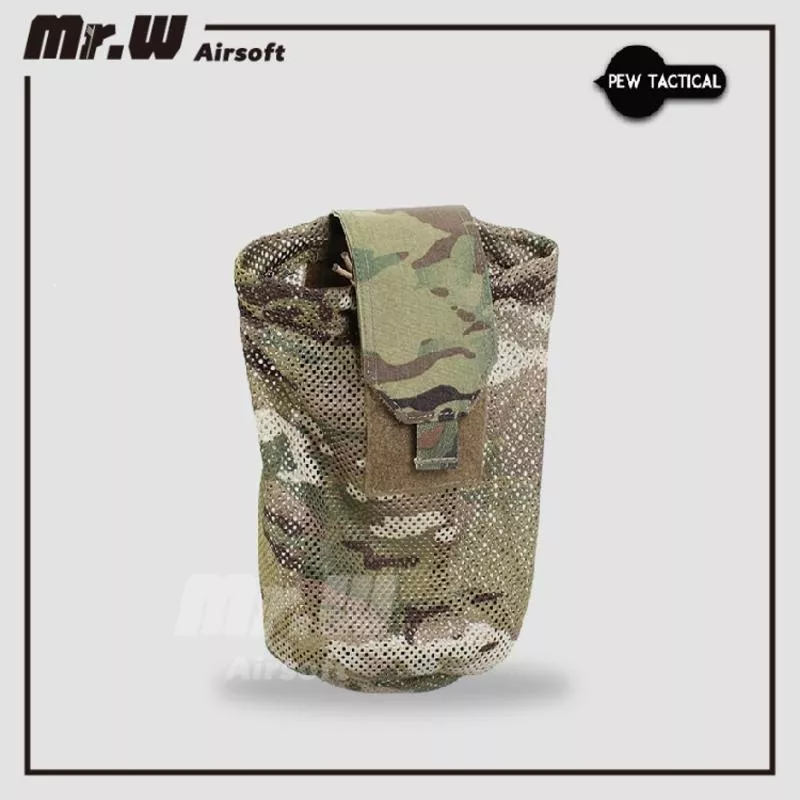 PEWTAC 折疊式回收袋(中型-網布款) PEW TACTICAL