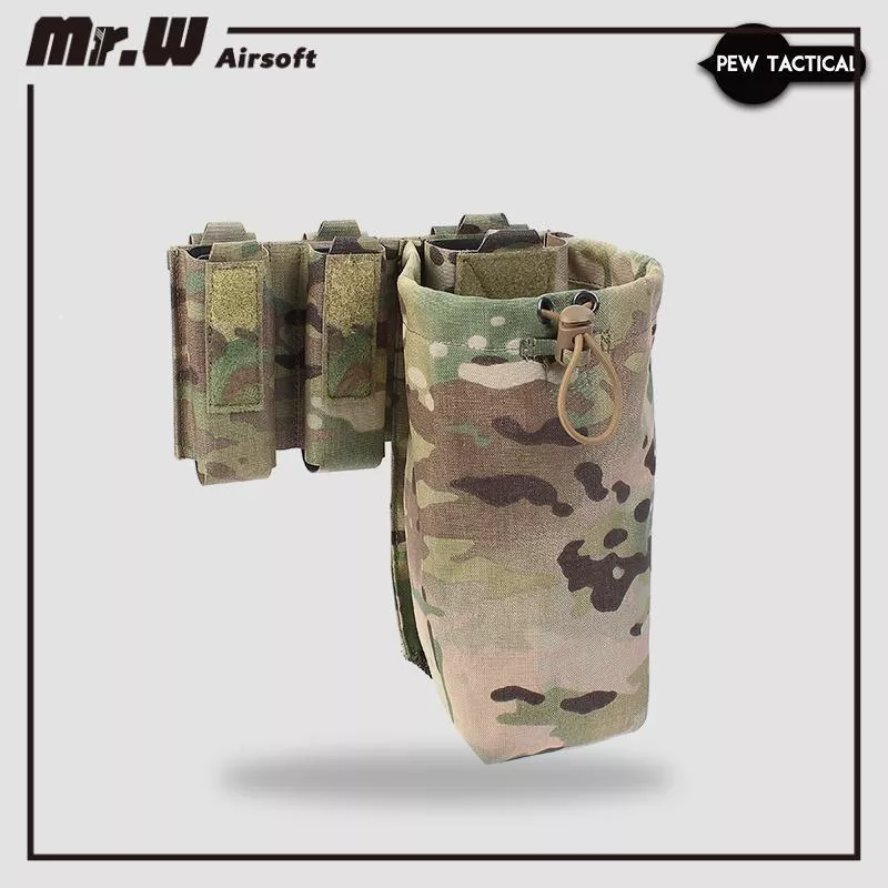 PEWTAC PRMD 雙9mm單5.56快拔回收袋組合 腰帶直穿 PEW TACTICAL