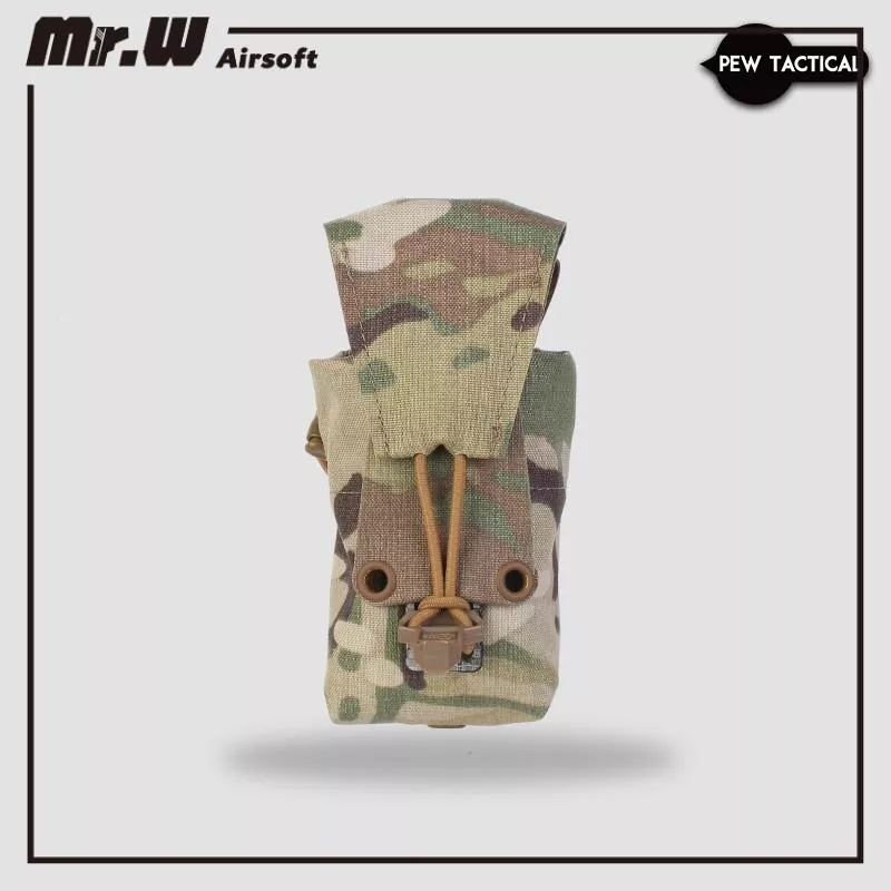 PEWTAC 法老樣式 靜音掀蓋閃光彈袋 Banger PEW TACTICAL 