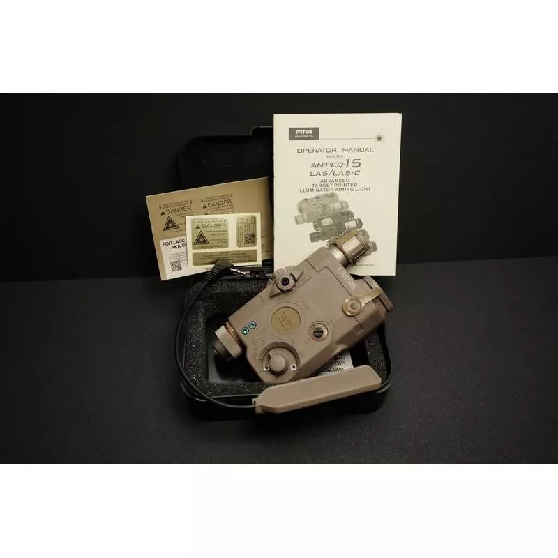 FMA 復刻 LA-5C/PEQ UHP 可見白光/紅雷+IR 雷指器 燈