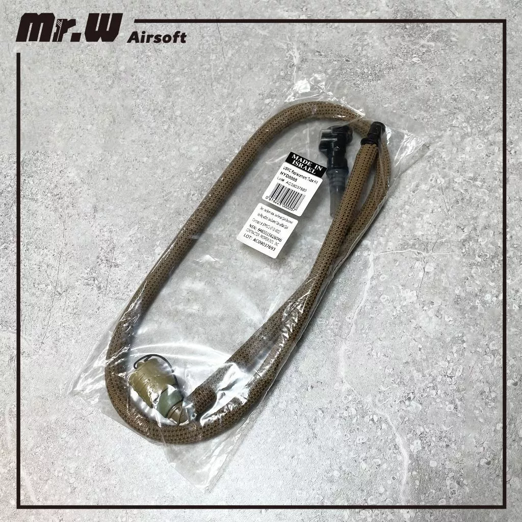 SOURCE 軍版 水袋吸管+咬嘴組 狼棕色 Storm Valve