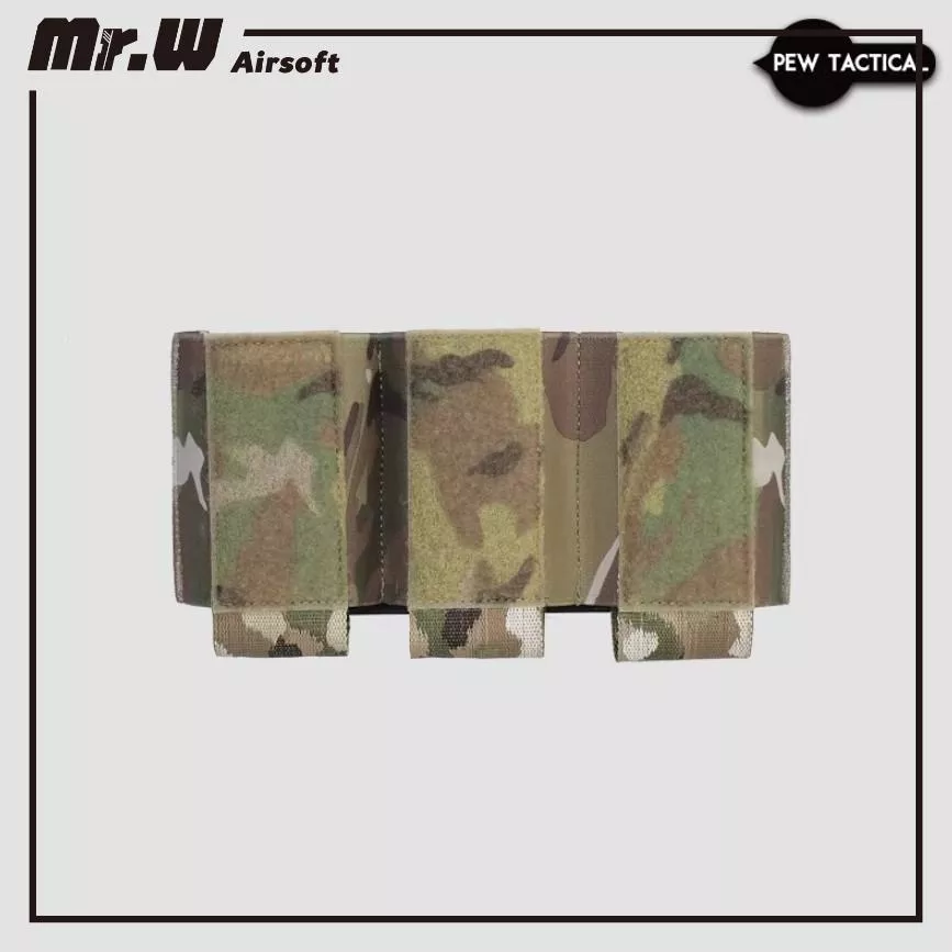 【Mr.W】PEWTAC 法老樣式Turnover 三聯556彈性彈袋 內夾層 PEW TACTICAL